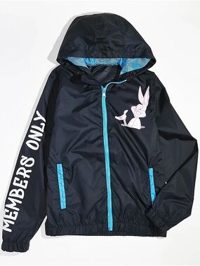 Members Only x Looney Tunes Windbreaker Jacket Size 10/12